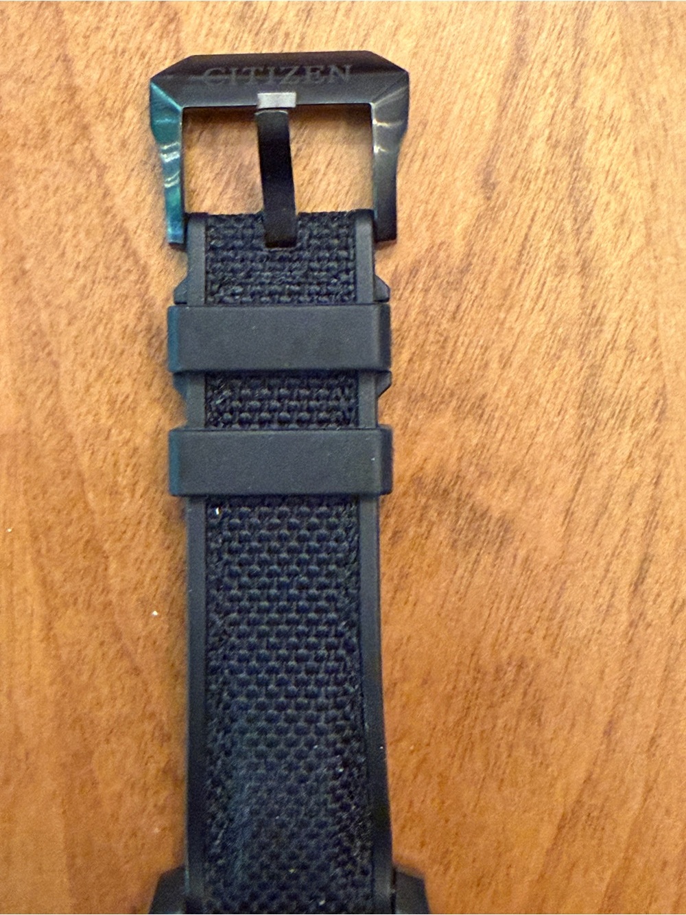 Citizen Black Dial Eco-Drive Sports Watch with Black Strap - Picture 3 of 5